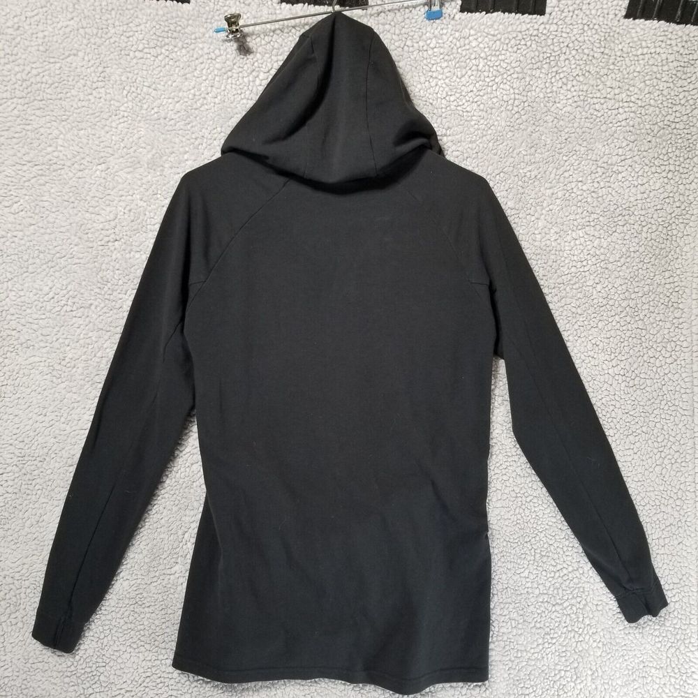 Gymshark Hoodie Womens Small Black Training Sweatshirt Fitness Gym Workout Sz XS - Picture 2 of 8